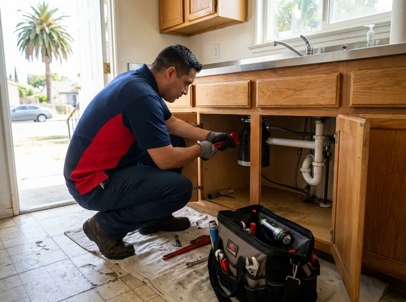Garbage Disposal and Kitchen Sink Plumbing in los angeles, CA